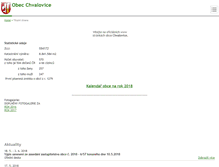 Tablet Screenshot of chvalovice.cz